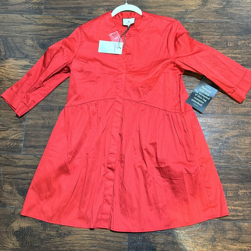Red dress